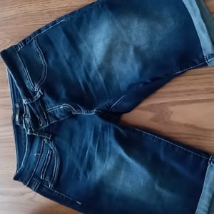 YMI Juniors Bermuda Blue Jeans Shorts SZ 9